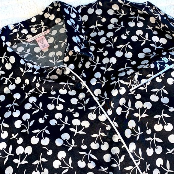 VICTORIA'S SECRET SATIN AFTERHOURS PJ SET XL - Picture 8 of 9